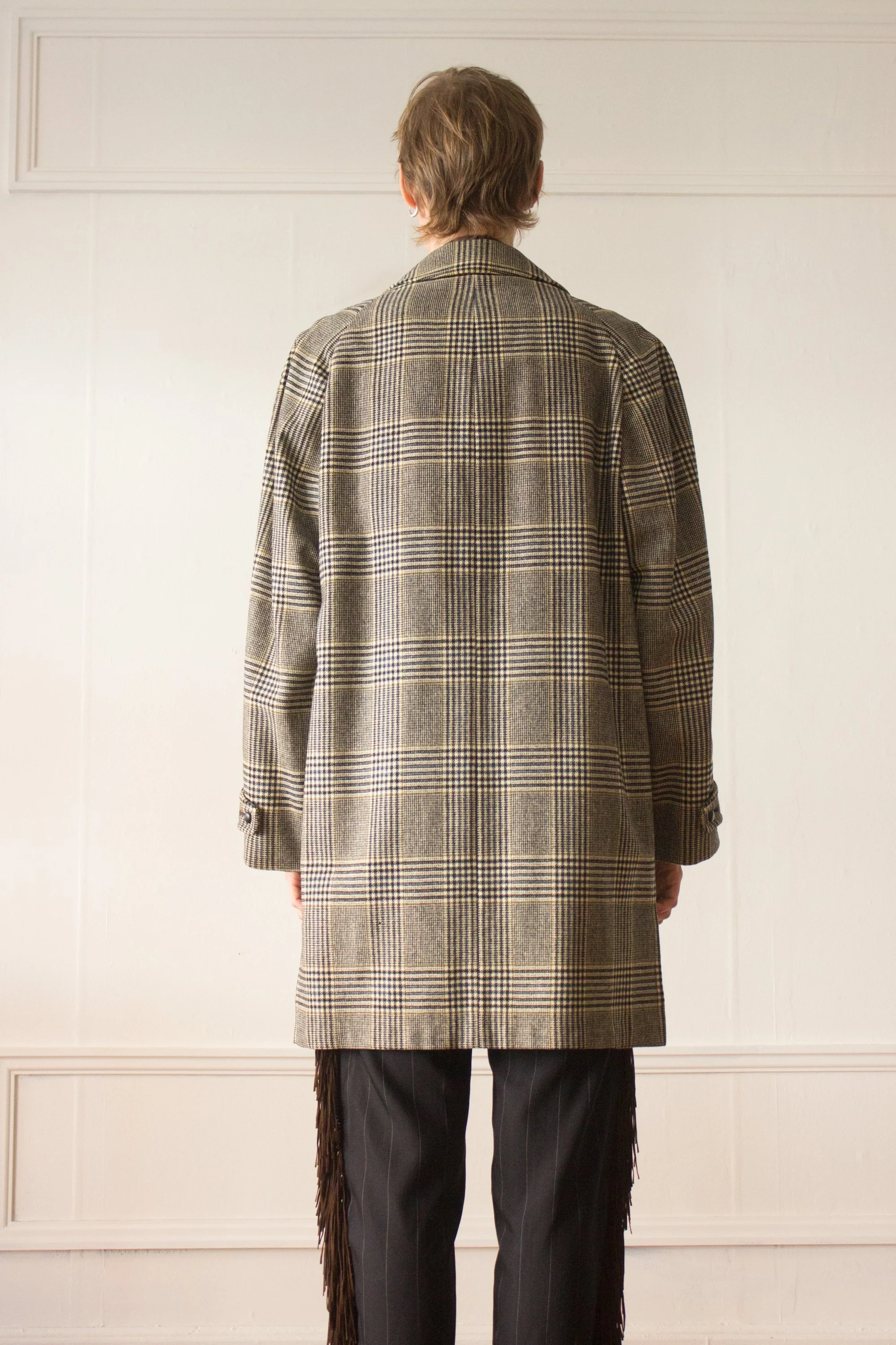 1960s Aquascutum Plaid Wool Coat — Wayward Collection 1960s Aquascutum Plaid Wool Coat — Wayward Collection